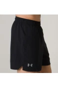 SHORTS UNDER ARMOUR QUALIFIER 5 MASCULINO - Preto SHORTS UNDER ARMOUR QUALIFIER 5 MASCULINO - Preto