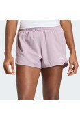 SHORTS ADIDAS PACER WORKOUT FEMININO - Lilas SHORTS ADIDAS PACER WORKOUT FEMININO - Lilas
