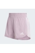 SHORTS ADIDAS PACER WORKOUT FEMININO - Lilas SHORTS ADIDAS PACER WORKOUT FEMININO - Lilas