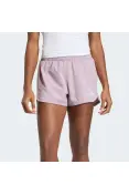 SHORTS ADIDAS PACER WORKOUT FEMININO - Lilas SHORTS ADIDAS PACER WORKOUT FEMININO - Lilas
