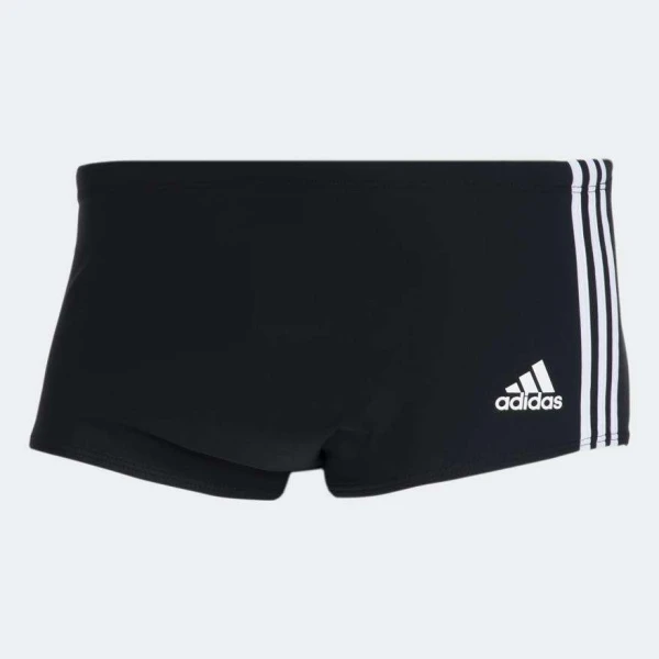 SUNGA ADIDAS 3 LISTRAS MASCULINA - Preto/branco