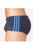 SUNGA ADIDAS 3-STRIPES WIDE - Marinho/azul SUNGA ADIDAS 3-STRIPES WIDE - Marinho/azul