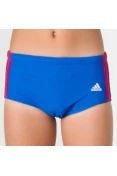 SUNGA ADIDAS 3S WIDE INFANTIL - Azul/vermelho SUNGA ADIDAS 3S WIDE INFANTIL - Azul/vermelho