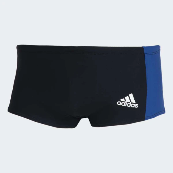 SUNGA ADIDAS BLOCK 3S - Preto/azul