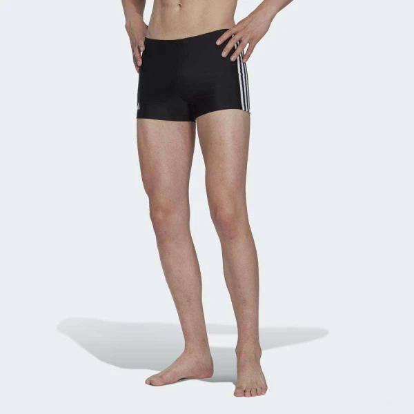 SUNGA ADIDAS BOXER 3 LISTRAS - Preto