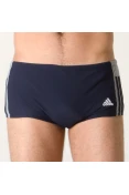 SUNGA ADIDAS CORE LARGA - Marinho/cinza