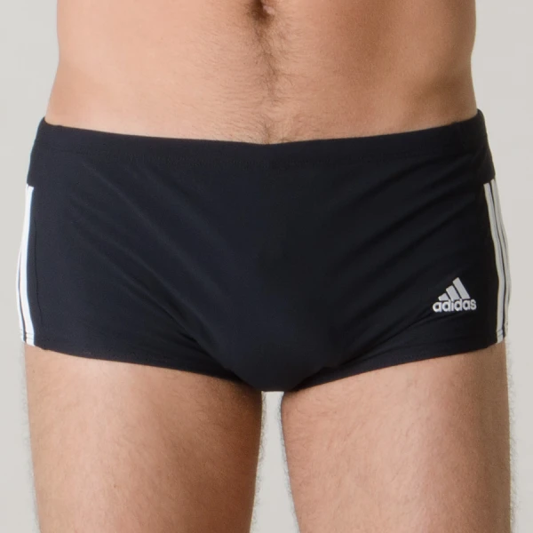 SUNGA ADIDAS CORE LARGA - Preto/branco