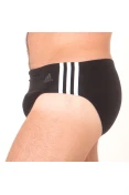 SUNGA ADIDAS FITNESS 3S - Preto/branco