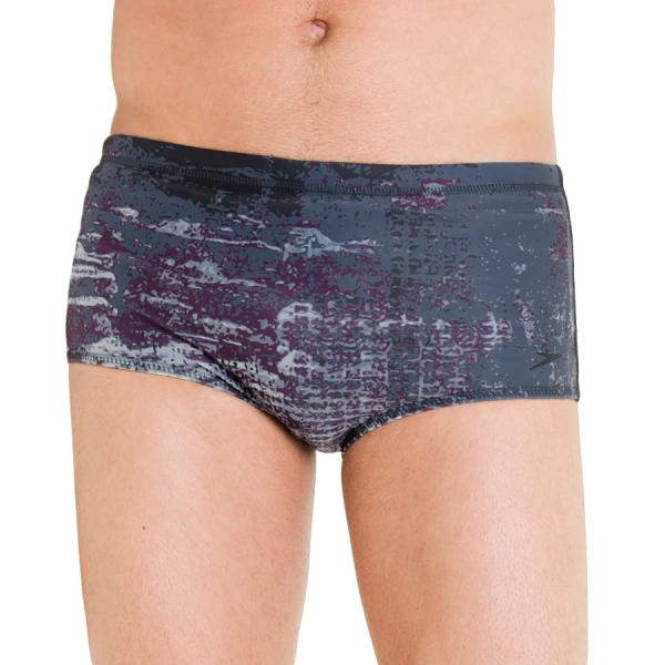SUNGA SPEEDO DUST - Grafite/roxo