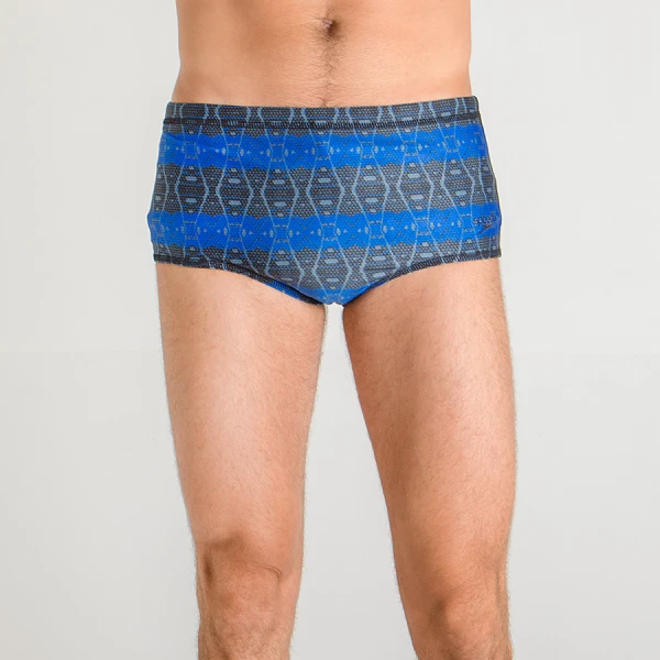 SUNGA SPEEDO IKAT - Preto/azul