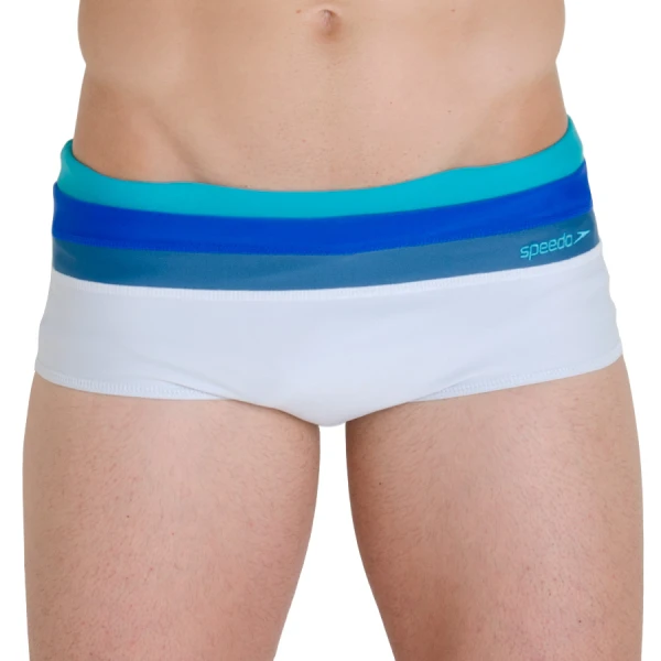 SUNGA SPEEDO SPECTRO - Branco/verde