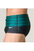 SUNGA SPEEDO SPIRAL - Grafite/verde SUNGA SPEEDO SPIRAL - Grafite/verde