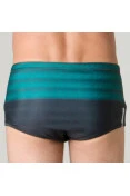 SUNGA SPEEDO SPIRAL - Grafite/verde SUNGA SPEEDO SPIRAL - Grafite/verde
