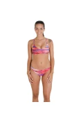 SUNKINI SPEEDO PIXETATE - Vermelho/azul