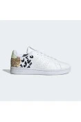 TÊNIS ADIDAS ADVANTAGE SUSTAINABLE FEMININO - Branco/amarelo