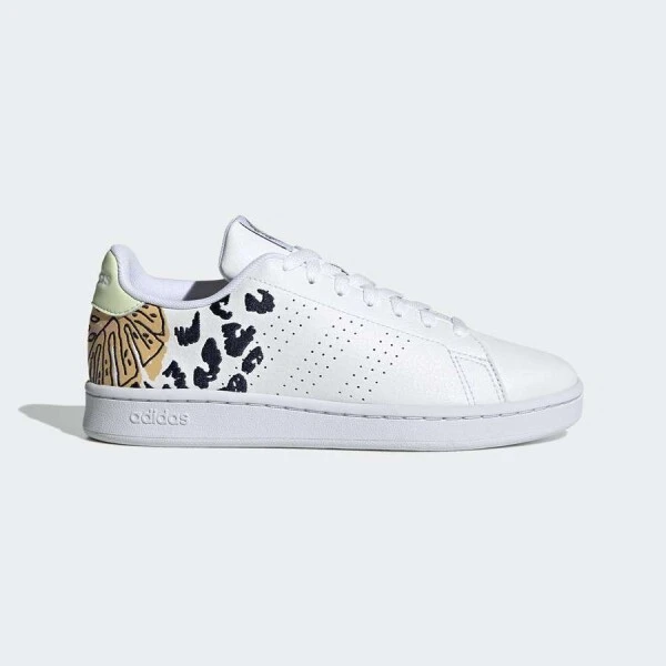 TÊNIS ADIDAS ADVANTAGE SUSTAINABLE FEMININO - Branco/amarelo