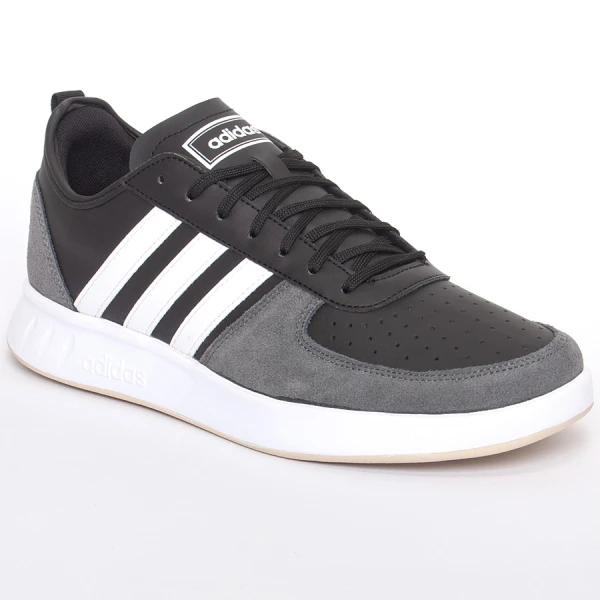 TÊNIS ADIDAS COURT 80S MASCULINO - Preto/branco