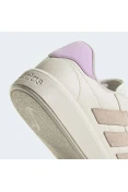 TÊNIS ADIDAS COURTBLOCK FEMININO - Bege/rosa
