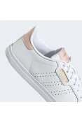 TÊNIS ADIDAS COURTPOINT BASE FEMININO - Branco/rosa TÊNIS ADIDAS COURTPOINT BASE FEMININO - Branco/rosa