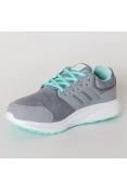 TÊNIS ADIDAS GALAXY 3.1 FEMININO - Cinza/verde TÊNIS ADIDAS GALAXY 3.1 FEMININO - Cinza/verde