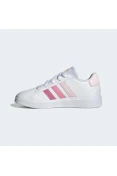 TÊNIS ADIDAS GRAND COURT 2.0 INFANTIL - Branco/pink