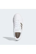 TÊNIS ADIDAS GRAND COURT BASE FEMININO - Branco/bronze