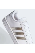 TÊNIS ADIDAS GRAND COURT BASE FEMININO - Branco/bronze