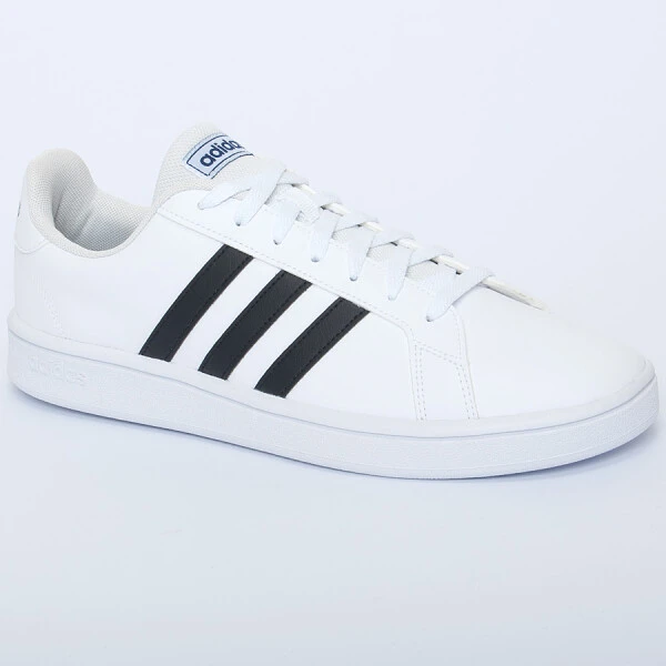 TÊNIS ADIDAS GRAND COURT BASE MASCULINO - Branco/preto