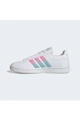 TÊNIS ADIDAS GRAND COURT BEYOND FEMININO - Branco/rosa