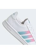 TÊNIS ADIDAS GRAND COURT BEYOND FEMININO - Branco/rosa