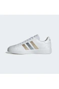 TÊNIS ADIDAS GRAND COURT TD LIFESTYLE COURT CASUAL FEMININO - Branco/dourado TÊNIS ADIDAS GRAND COURT TD LIFESTYLE COURT CASUAL FEMININO - Branco/dourado