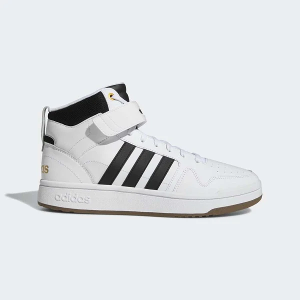 TÊNIS ADIDAS POSTMOVE MID MASCULINO - Branco/preto