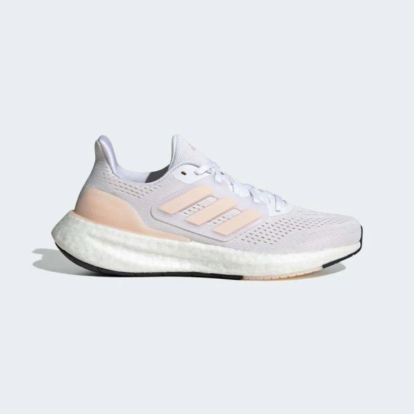 TÊNIS ADIDAS PUREBOOST 23 FEMININO - Bege/rosa