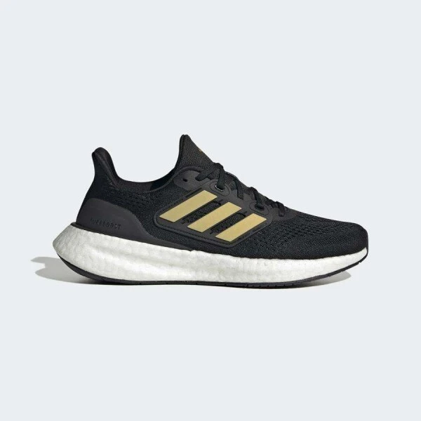 TÊNIS ADIDAS PUREBOOST 23 FEMININO - Preto/dourado