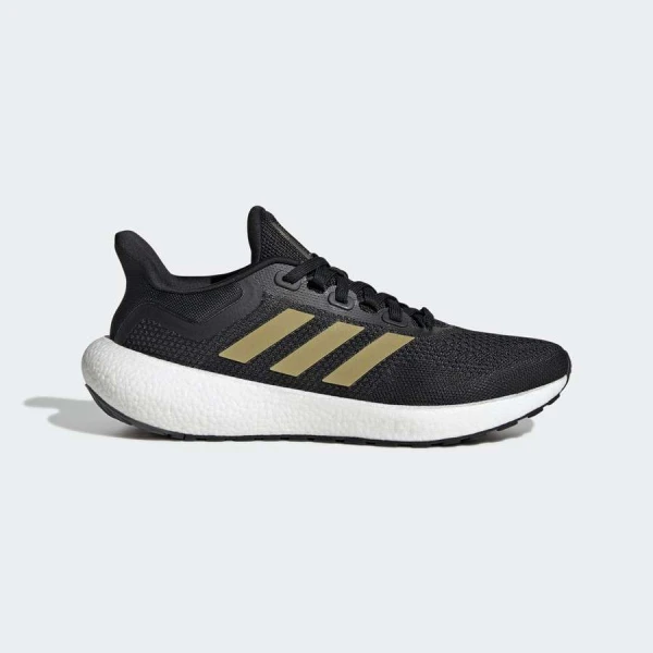 TÊNIS ADIDAS PUREBOOST JET 22 FEMININO - Preto/dourado