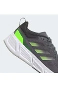 TÊNIS ADIDAS QUESTAR MASCULINO - Grafite/verde TÊNIS ADIDAS QUESTAR MASCULINO - Grafite/verde