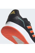 TÊNIS ADIDAS RUNFALCON 2.0 MASCULINO - Preto/laranja