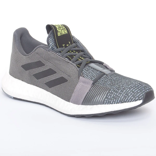 TÊNIS ADIDAS SENSEBOOST GO MASCULINO - Grafite/branco