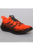 TÊNIS ADIDAS SENSEBOUNCE MASCULINO - Laranja/preto