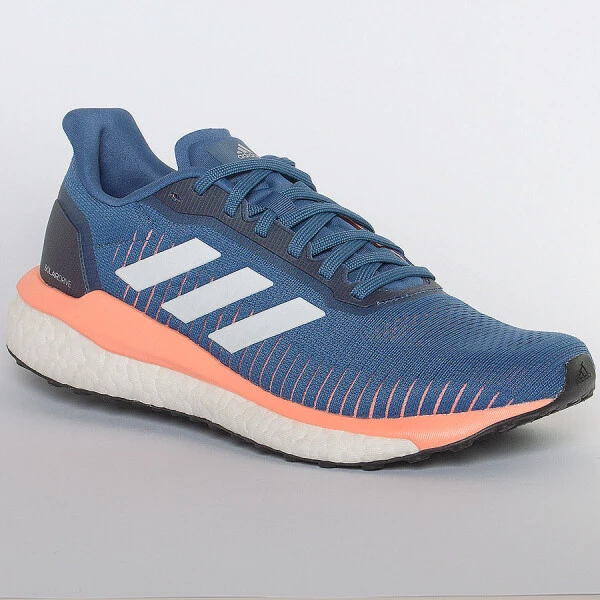 TÊNIS ADIDAS SOLAR DRIVE FEMININO - Azul/rosa