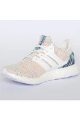 TÊNIS ADIDAS ULTRA BOOST FEMININO - Branco/laranja