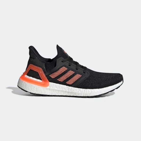TÊNIS ADIDAS ULTRABOOST 20 FEMININO - Preto/laranja