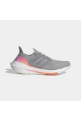 TÊNIS ADIDAS ULTRABOOST 21 FEMININO - Grafite/rosa