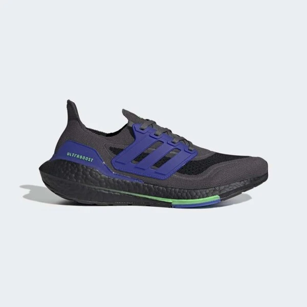 TÊNIS ADIDAS ULTRABOOST 21 MASCULINO - Chumbo/azul
