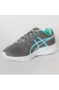 TÊNIS ASICS BLOCKER GS INFANTIL - Grafite/azul celeste TÊNIS ASICS BLOCKER GS INFANTIL - Grafite/azul celeste