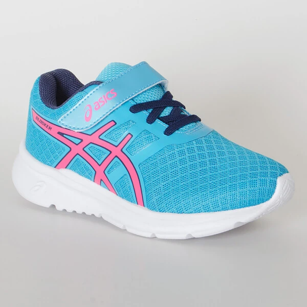 TÊNIS ASICS BLOCKER PS INFANTIL - Azul celeste/pink
