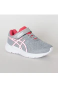 TÊNIS ASICS BLOCKER PS INFANTIL - Cinza/pink