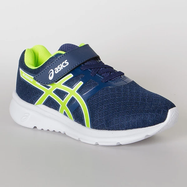TÊNIS ASICS BLOCKER PS INFANTIL - Marinho/amarelo
