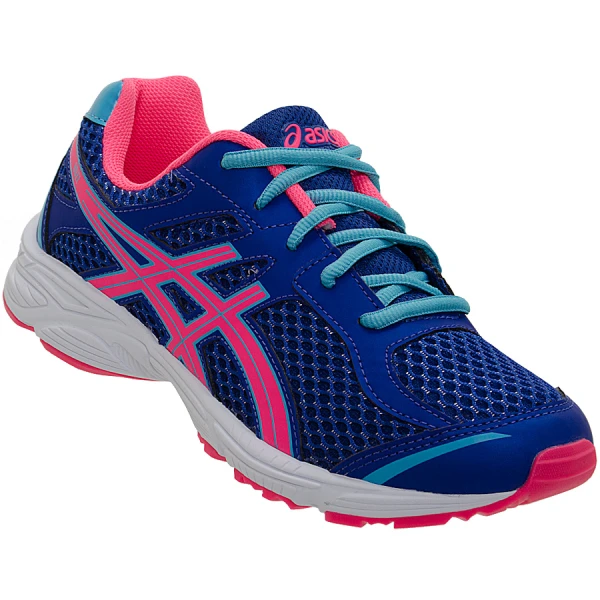 TÊNIS ASICS BUZZ GS INFANTIL - Azul/rosa