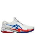 TÊNIS ASICS COURT FF 3 NOVAK CLAY MASCULINO - Branco/azul TÊNIS ASICS COURT FF 3 NOVAK CLAY MASCULINO - Branco/azul